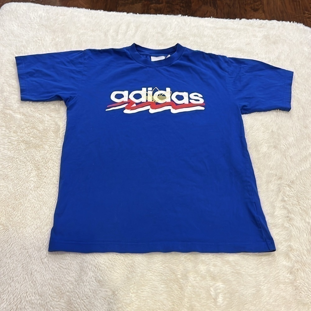 Adidas Brush Stroke T-Shirt size small - Picture 2 of 6